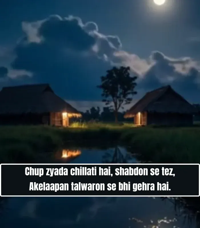 Alone Sad Shayari in English for Life