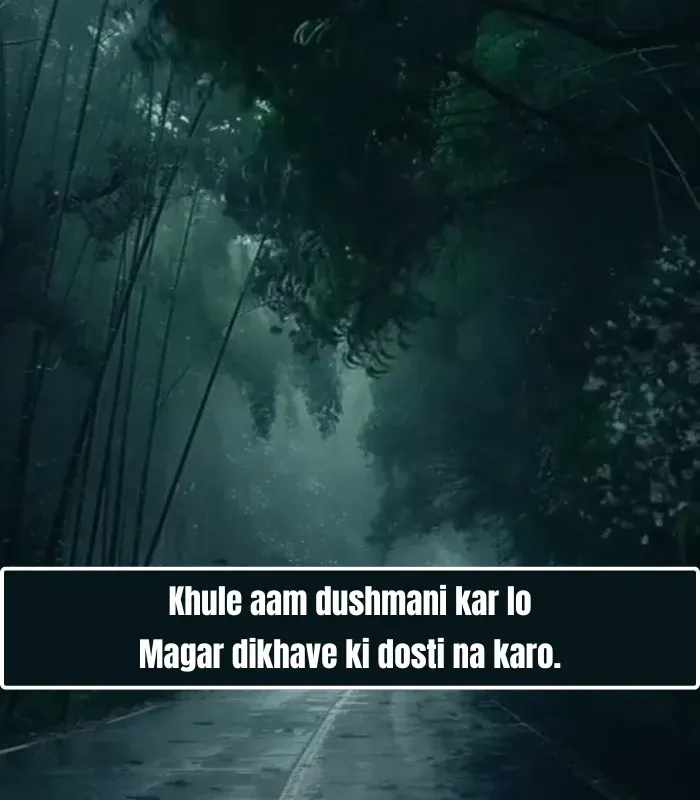 Best Friend Dhoka Shayari in English
