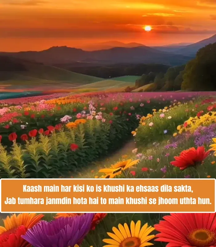 Birthday Shayari in English