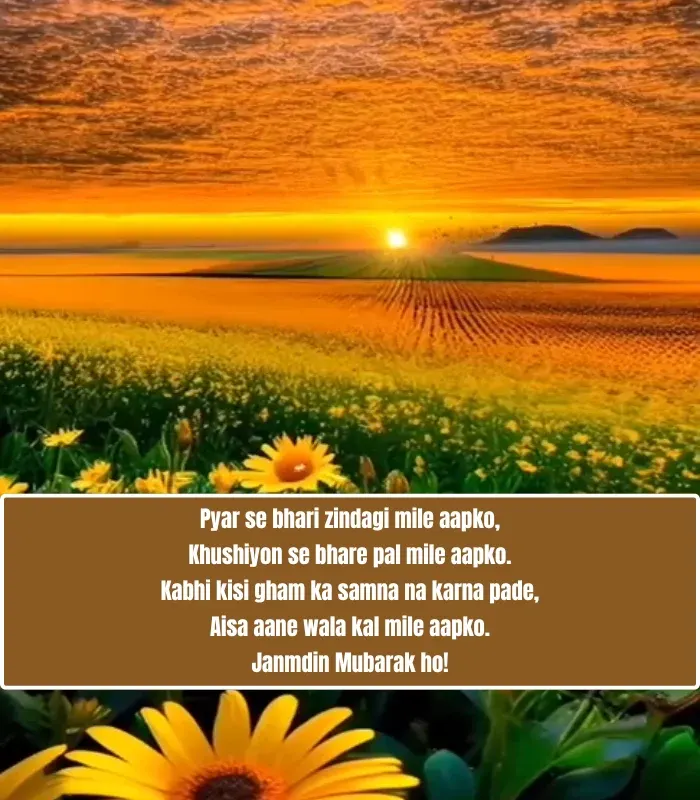 Birthday Shayari in English