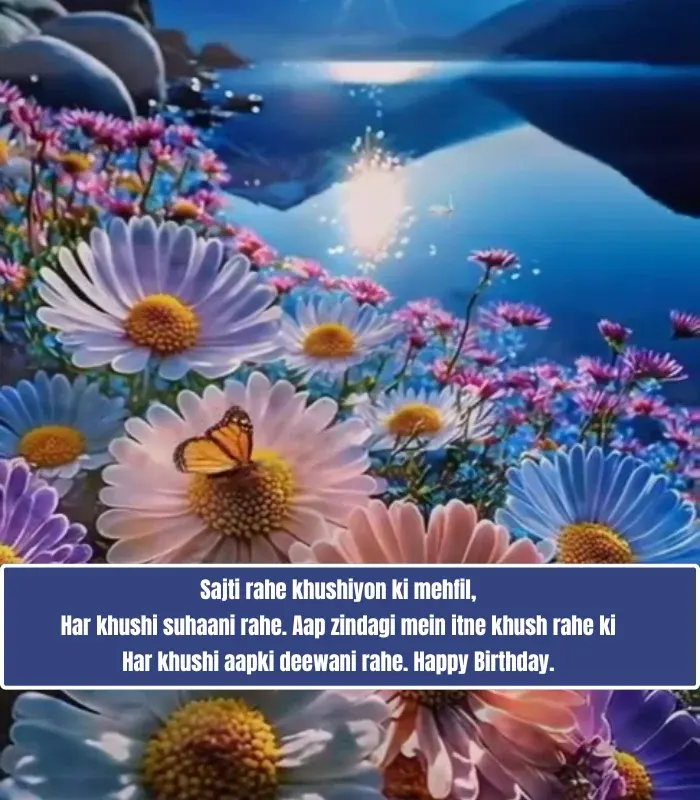 Happy Birthday Shayari in English
