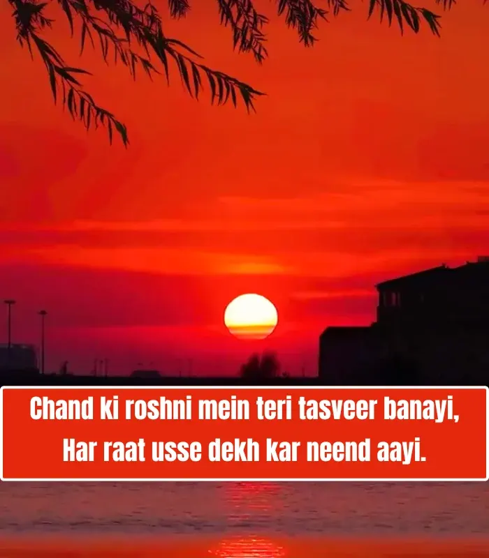 Moon Shayari in English Short