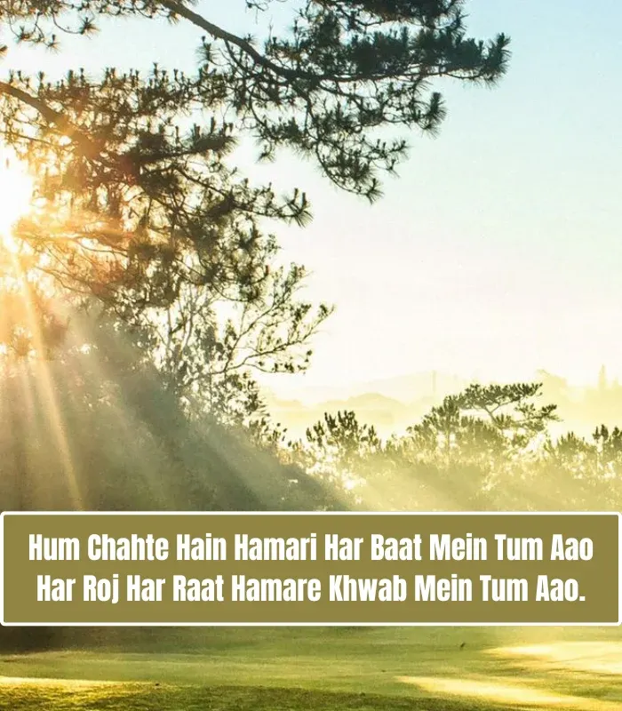 Romantic Shayari in English