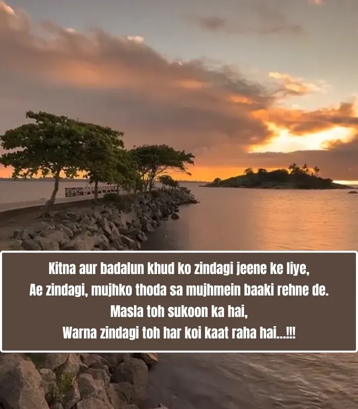 Sad Life Shayari in English