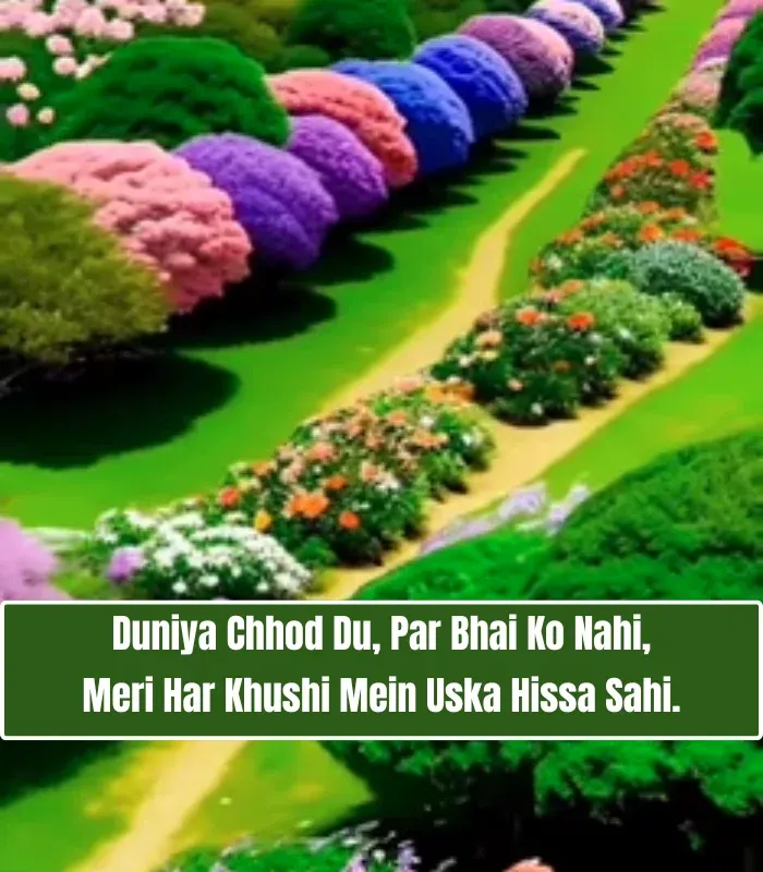 Status Bhai Ke Liye Shayari in English Status Bhai Ke Liye Shayari in English