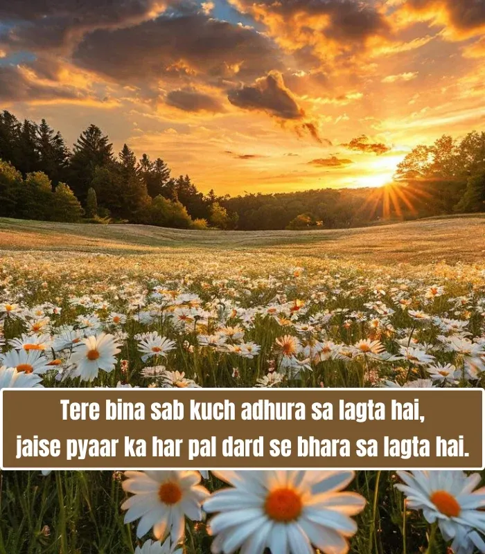 Stylish Shayari प्यार English 2 Line Sad