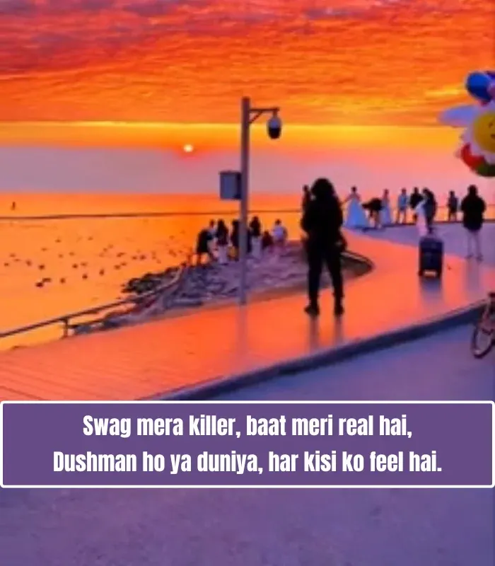 Swag Attitude Shayari 🔥 English Swag Attitude Shayari 🔥 English