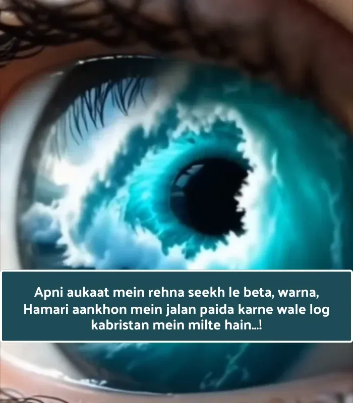 2 Line Shayari on Eyes in English for Boy