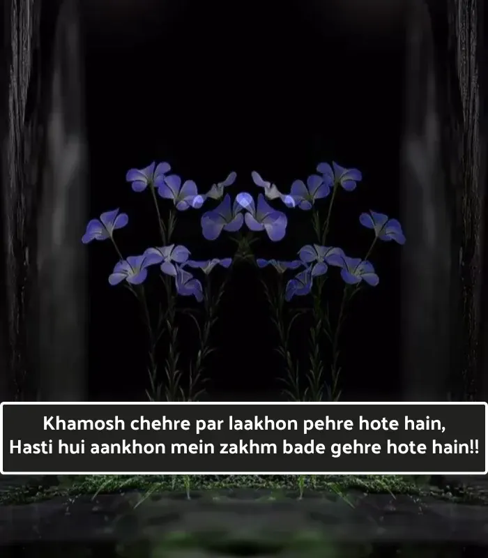 Sad Shayari😭 Life 2 Line English