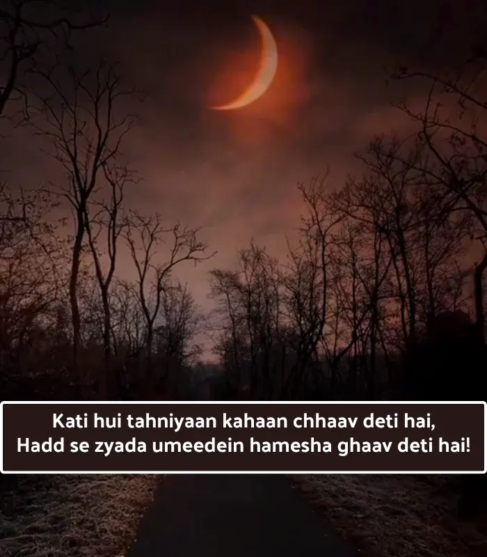 Sad Shayari😭 Life 2 Line English