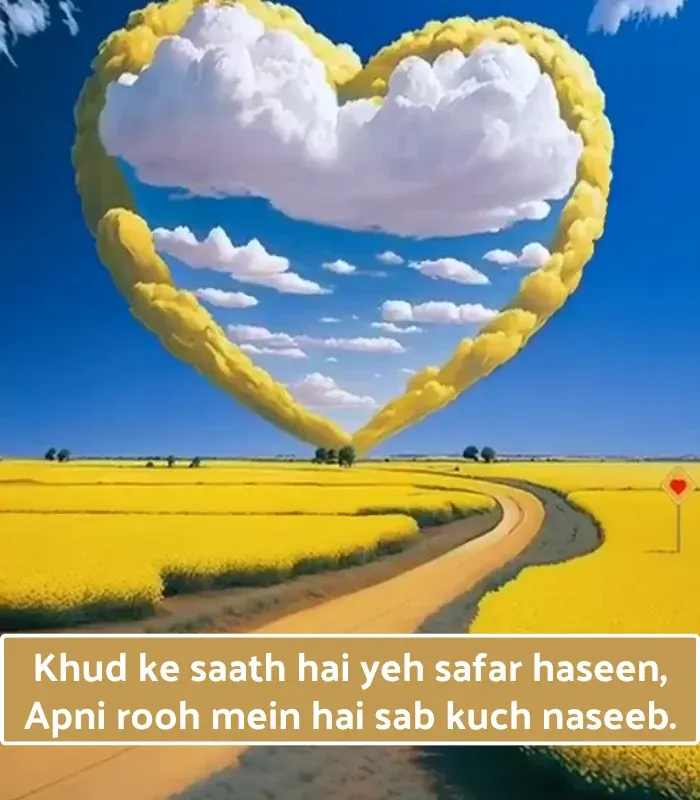 Self Love Shayari in English for Instagram