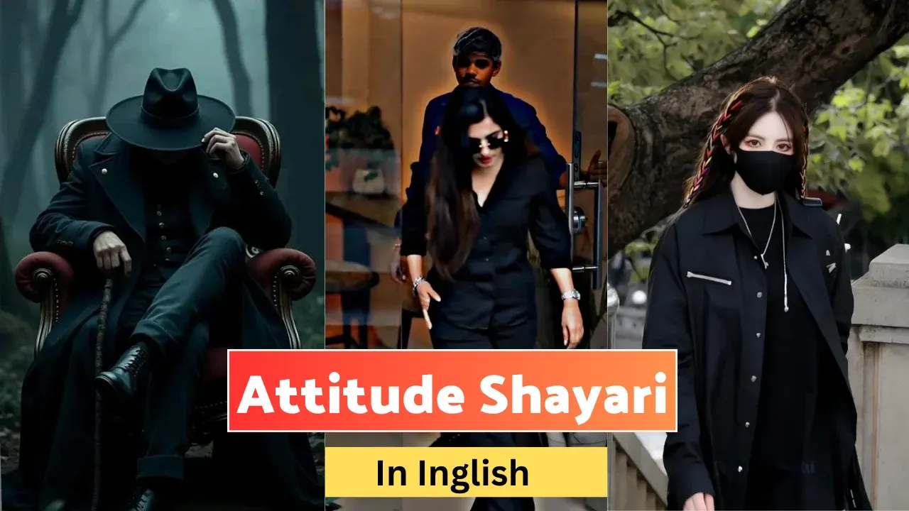 Attitude Shayari🔥 English