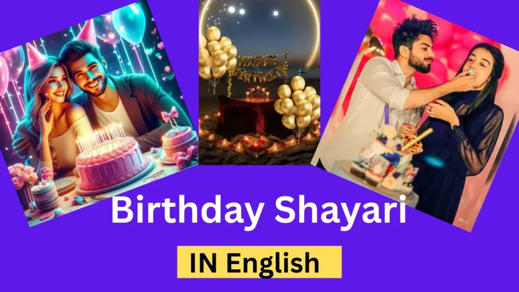 Birthday Shayari in English
