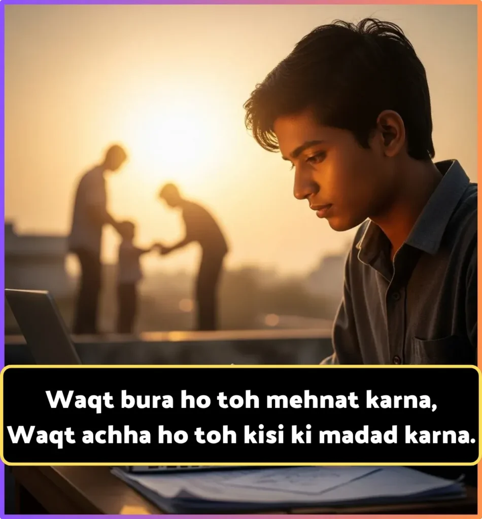 Bura Waqt Shayari in English 