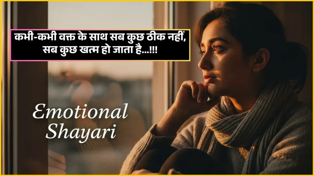 Emotional Shayari