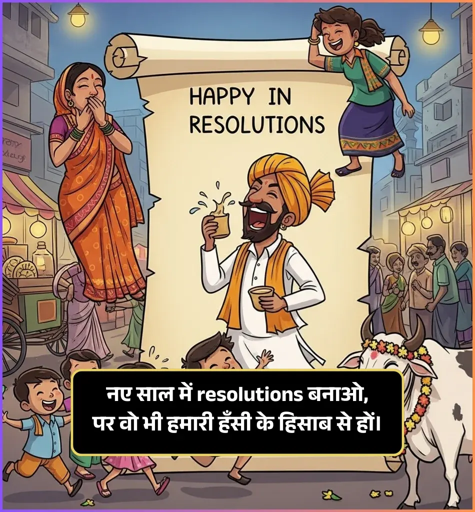 New Year Funny Shayari