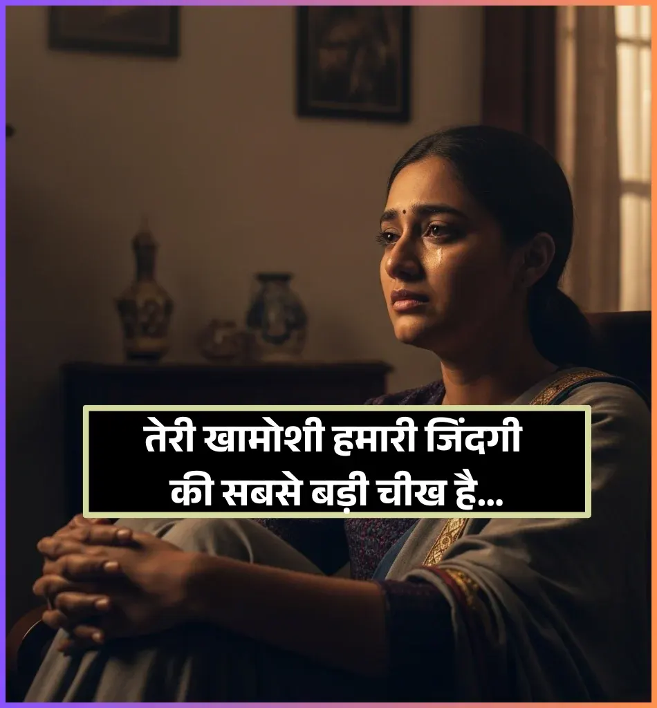 Teri Khamoshi Shayari