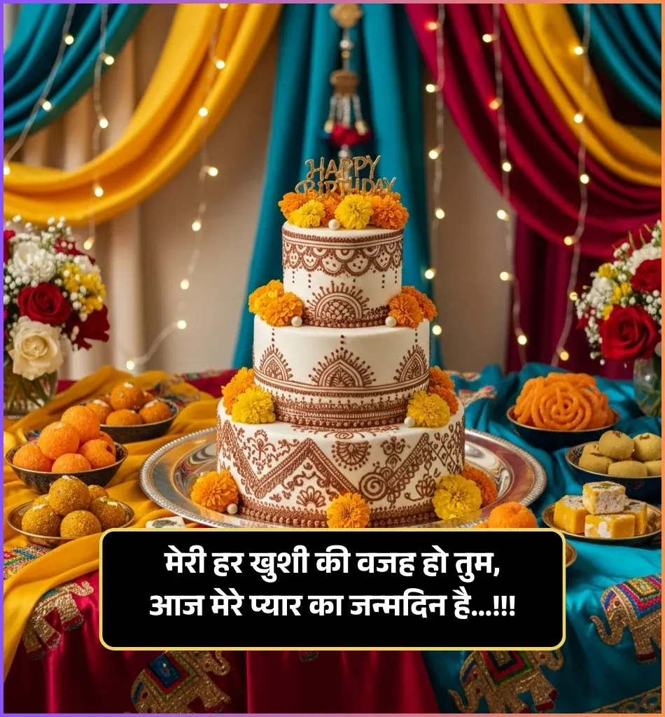 ❤️ Happy Birthday Shayari in Hindi for Love
