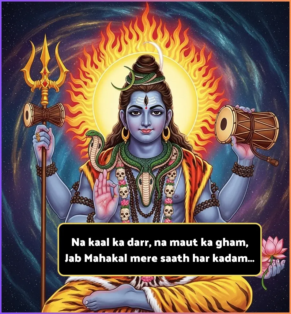 🌍 Mahadev Shayari in English (Hindi Touch)