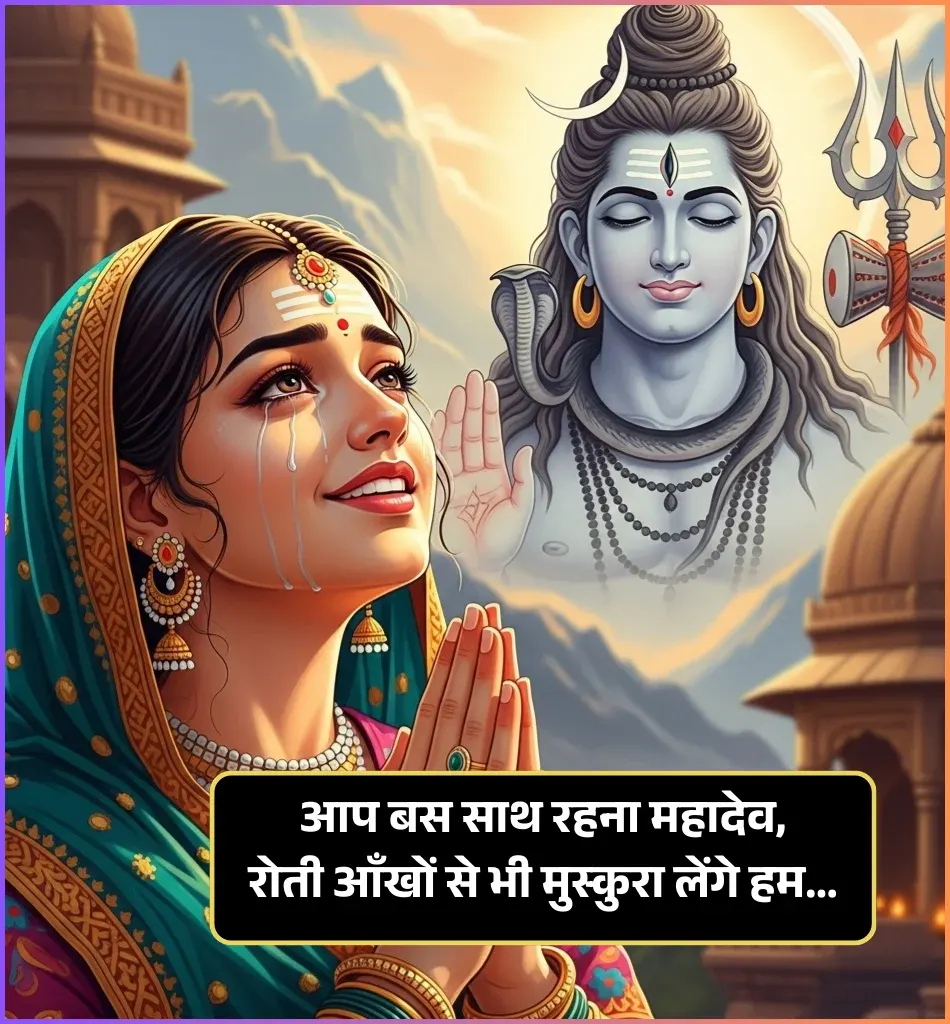 👩 Mahadev Shayari Girl