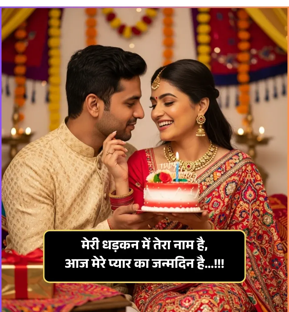 💌 My Love Happy Birthday Shayari in Hindi