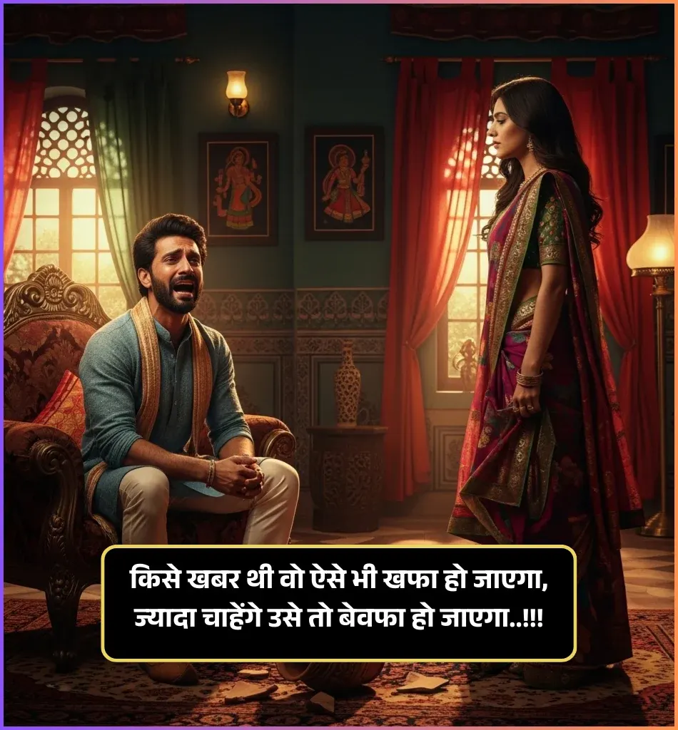 💔 Hindi Bewafa Shayari